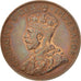 Cyprus, 1/2 Piastre, 1930, AU(50-53), Bronze, KM:17