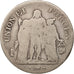 France, Union et Force, 5 Francs, AN 9, Bayonne, F(12-15), Silver, KM:639.6
