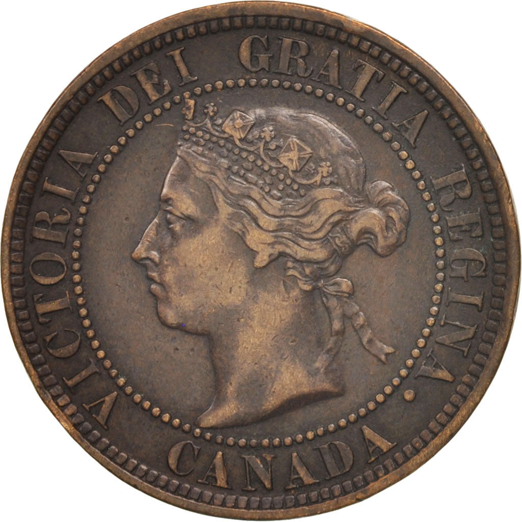 Canada, Victoria, Cent, 1888, Royal Canadian Mint, Ottawa, EF(40-45), Bronze