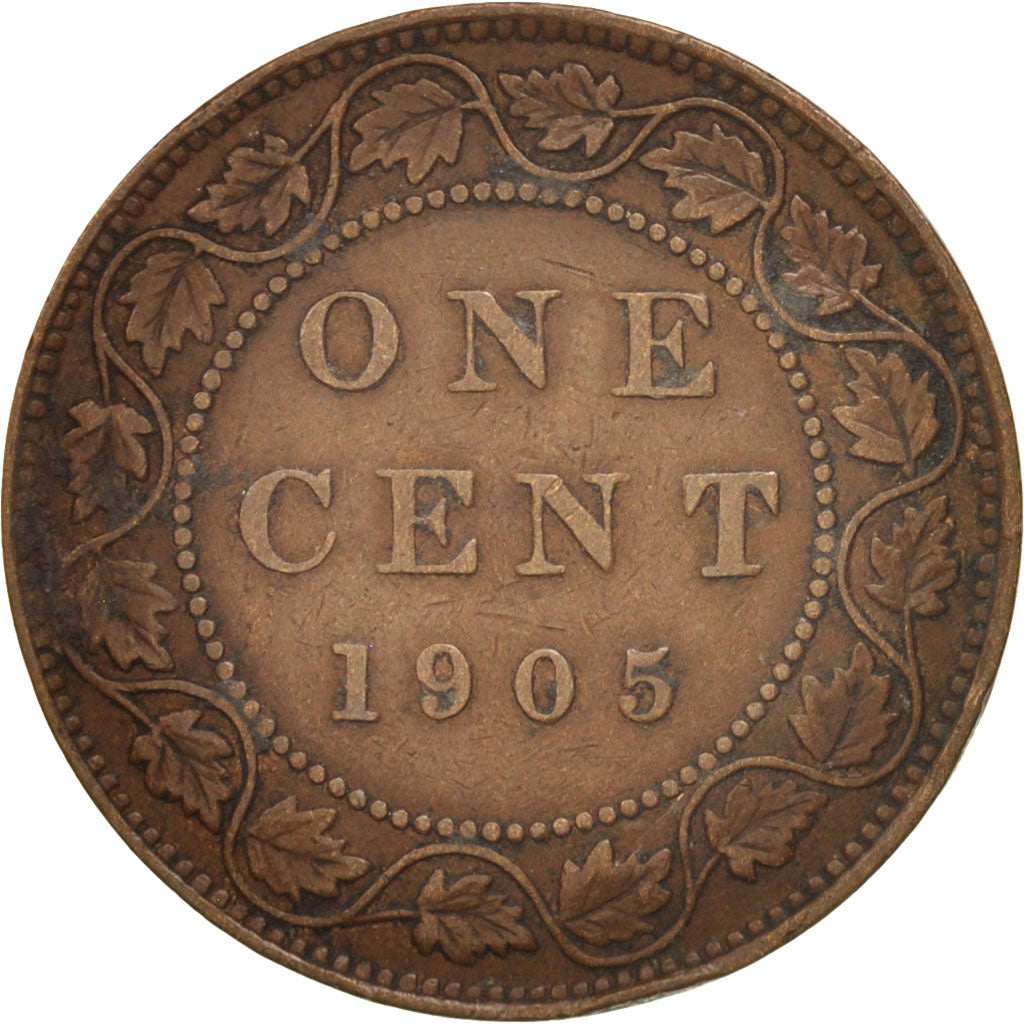 Canada, Edward VII, Cent, 1905, Royal Canadian Mint, Ottawa, EF(40-45), Bronze