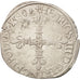 Moneta, Francja, Henri III, 1/4 Ecu, 1580, La Rochelle, AU(50-53), Srebro