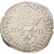 Moneda, Francia, Henri III, 1/4 Ecu, 1580, La Rochelle, MBC+, Plata