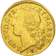 France, Louis XV, Louis d'or de Béarn au bandeau, 1766, Pau, PCGS AU55, KM:514