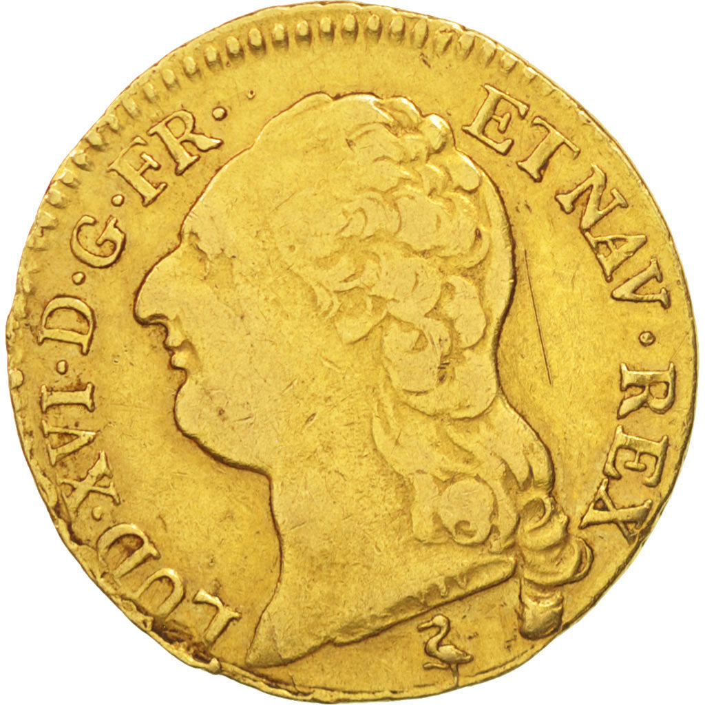 Monnaie, France, Louis XVI, Louis d'or à la tête nue, Louis d'Or, 1786, Paris