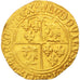 Coin, France, Louis XII, Ecu d'or, Montélimar, VF(30-35), Gold, Duplessy:654