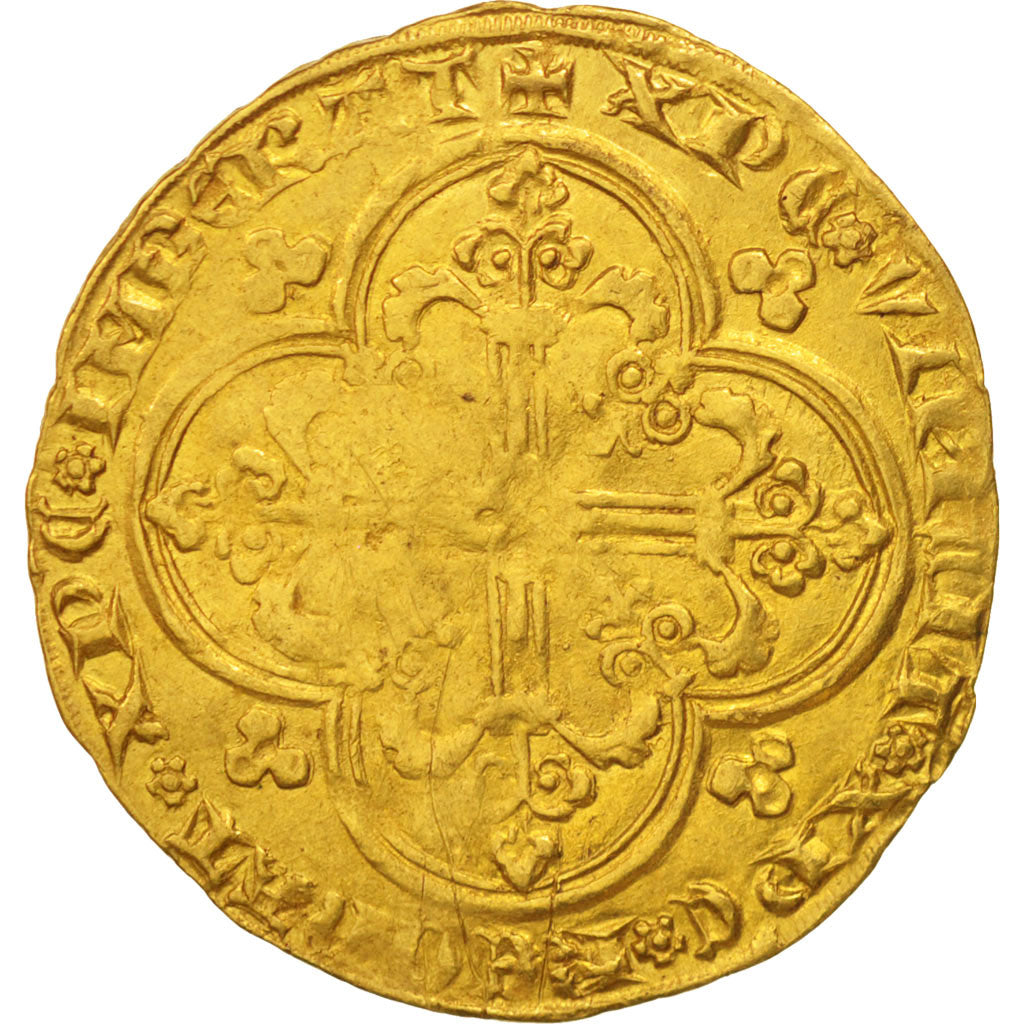 Coin, France, Jean II le Bon, Franc à cheval, VF(30-35), Gold, Duplessy:294
