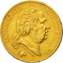 Coin, France, Louis XVIII, Louis XVIII, 40 Francs, 1816, Bayonne, EF(40-45)
