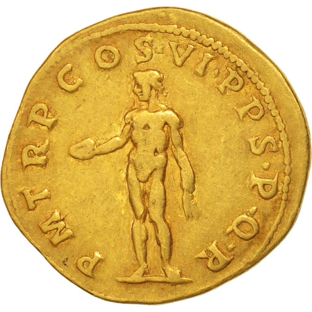 Moneda, Trajan, Aureus, 114, Roma, NGC, graded, VF, 5/5-4/5, Oro, RIC:347