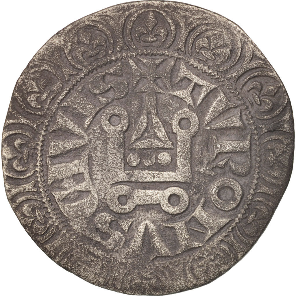 Monnaie, France, Philippe IV, Gros Tournois, TB, Argent, Duplessy:213