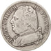 France, Louis XVIII, 5 Francs, 1814, Perpignan, VF(30-35), Silver, KM:702.11