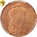France, Dupuis, Centime, 1901, Paris, PCGS, MS65RD, FDC, Bronze, KM:840