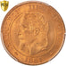 France, Napoleon III, 2 Centimes, 1861, Paris, PCGS, MS66RD