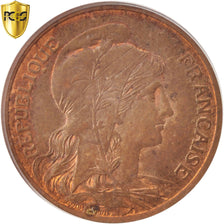 France, Dupuis, 2 Centimes, 1900, Paris, PCGS, MS63RB, MS(63), Bronze, KM:841