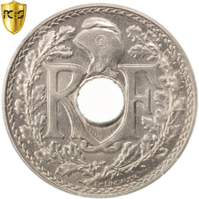 France, Lindauer, 25 Centimes, 1915, Paris, PCGS, MS67, FDC, Nickel, KM:867