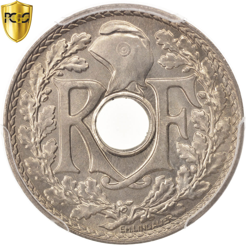France, Lindauer, 25 Centimes, 1923, Paris, PCGS, MS66, MS(65-70)