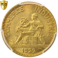 France, Chambre de commerce, 50 Centimes, 1922, Paris, PCGS, MS66, MS(65-70)