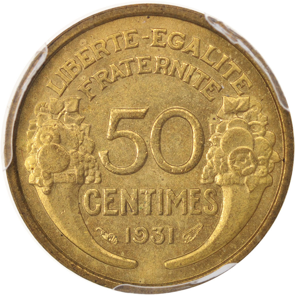 France, Morlon, 50 Centimes, 1931, Paris, PCGS, MS65, MS(65-70)