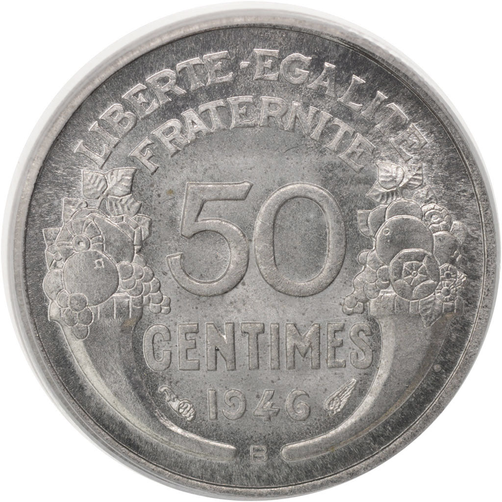 France, Morlon, 50 Centimes, 1946, Beaumont - Le Roger, PCGS, MS66, MS(65-70)
