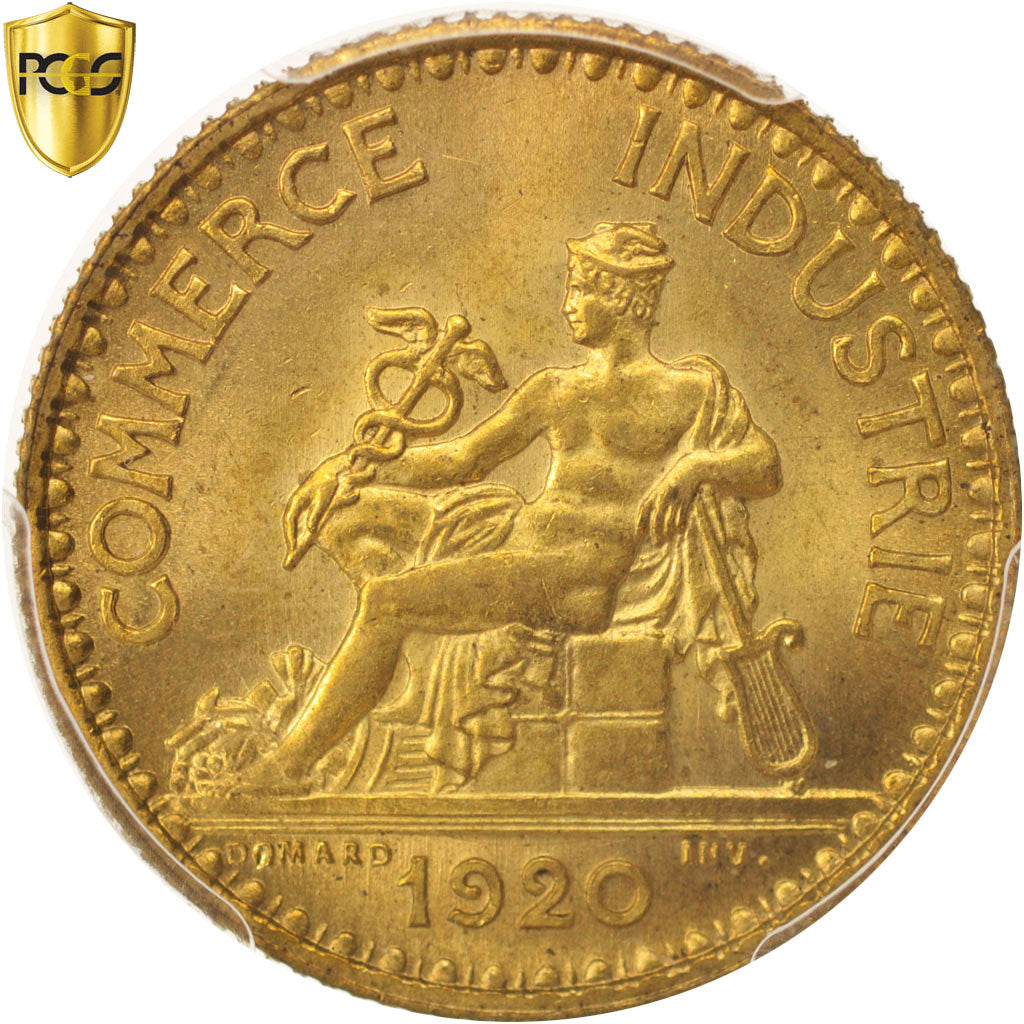 France, Chambre de commerce, Franc, 1920, Paris, PCGS, MS65, MS(65-70)