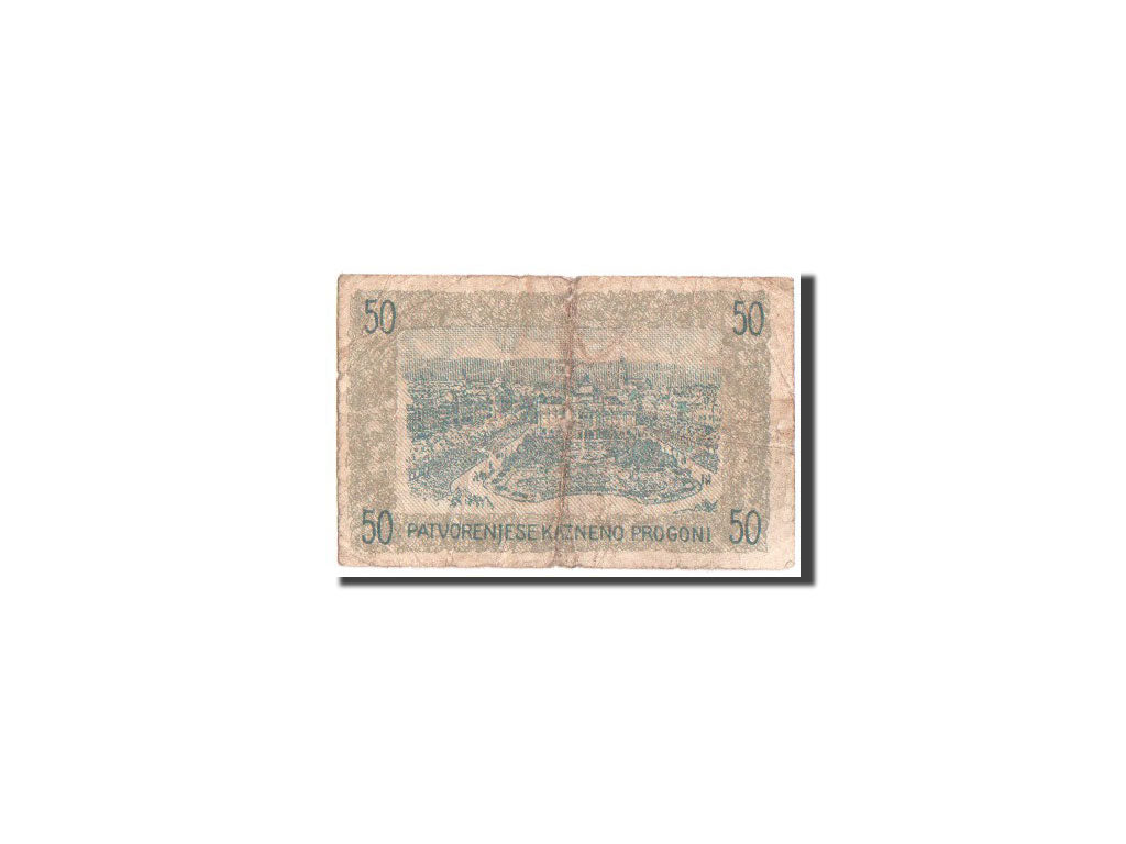 Banknote, Yugoslavia, 50 Filira, 1919, Undated, VG(8-10)