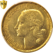France, Guiraud, 50 Francs, 1952, Paris, PCGS, MS65, MS(65-70), Aluminum-Bronze