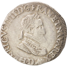 Frankreich, Henri IV, 1/2 Franc, 1603, Lyon, SS, Silber, KM:14.2, Sombart:4778