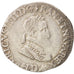 France, Henri IV, 1/2 Franc, 1603, Lyon, EF(40-45), Silver, KM:14.2