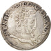 Coin, France, Henri II, Teston, 1555, Toulouse, EF(40-45), Silver, Sombart:4572