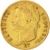Moneta, Francia, Napoléon I, 20 Francs, 1815, Paris, MB+, Oro, KM:705.1