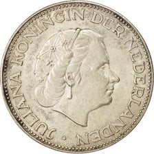 Monnaie, Pays-Bas, Juliana, 2-1/2 Gulden, 1961, SUP, Argent, KM:185