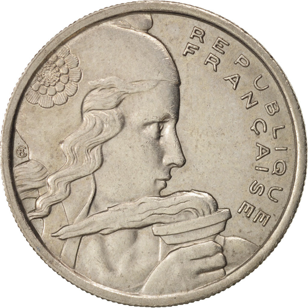 France, Cochet, 100 Francs, 1958, Paris, EF(40-45), Copper-nickel, KM:919.1