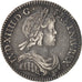 Coin, France, Louis XIV, 1/12 Écu à la mèche courte, 1/12 ECU, 10 Sols, 1644