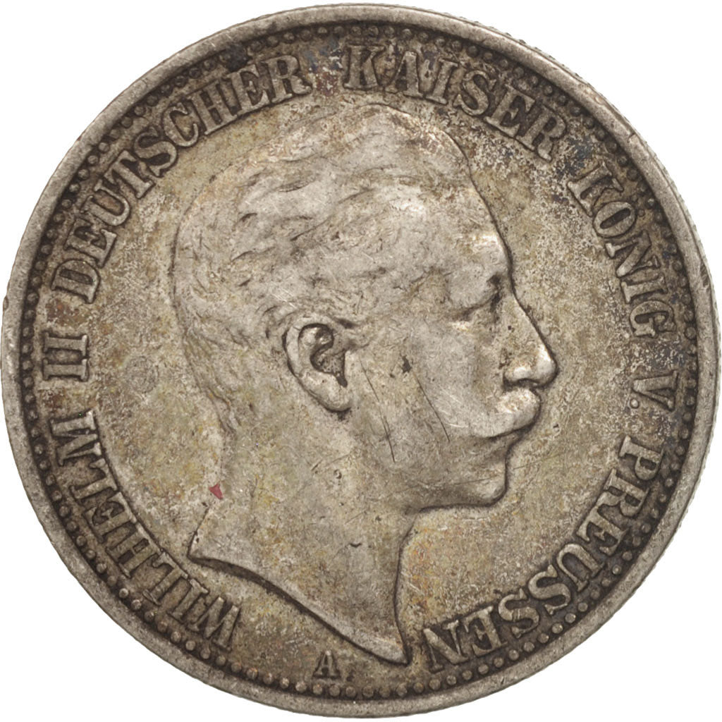 Coin, German States, PRUSSIA, Wilhelm II, 2 Mark, 1903, Berlin, EF(40-45)