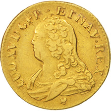 Coin, France, Louis XV, Louis d'or aux lunettes, Louis d'Or, 1726, Montpellier