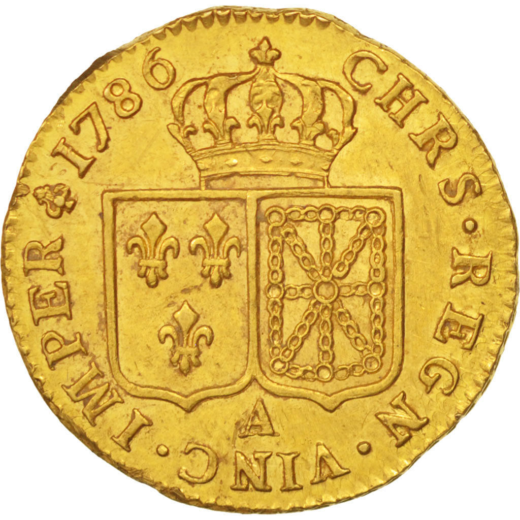 France, Louis XVI, Louis d'or à la tête nue, 1786, Paris, KM:591.1