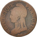 Coin, France, Dupré, Decime, AN 4, Paris, VF(20-25), Bronze, KM:636.1