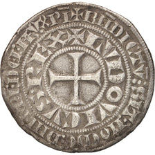 Moneda, Francia, Louis IX, Gros Tournois, MBC, Plata, Duplessy:190A