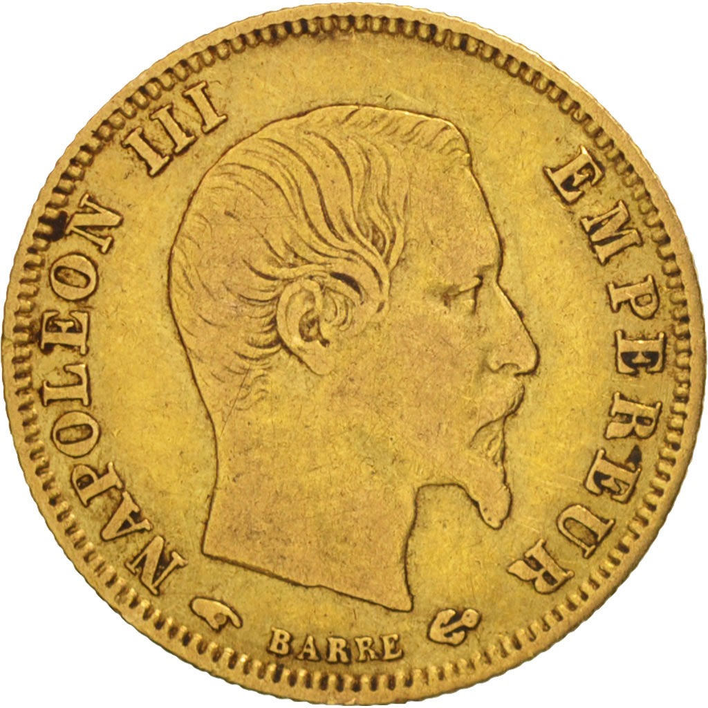 Coin, France, Napoleon III, Napoléon III, 5 Francs, 1859, Paris, VF(30-35)