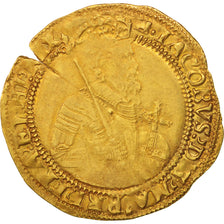 Moneda, Gran Bretaña, James I, Unite, 1604, BC+, Oro, KM:47