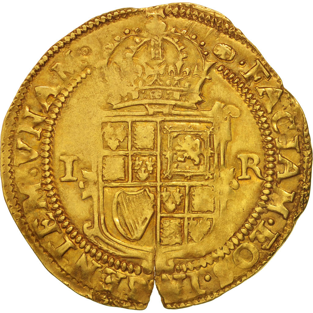Coin, Great Britain, James I, Unite, 1604, VF(30-35), Gold, KM:47