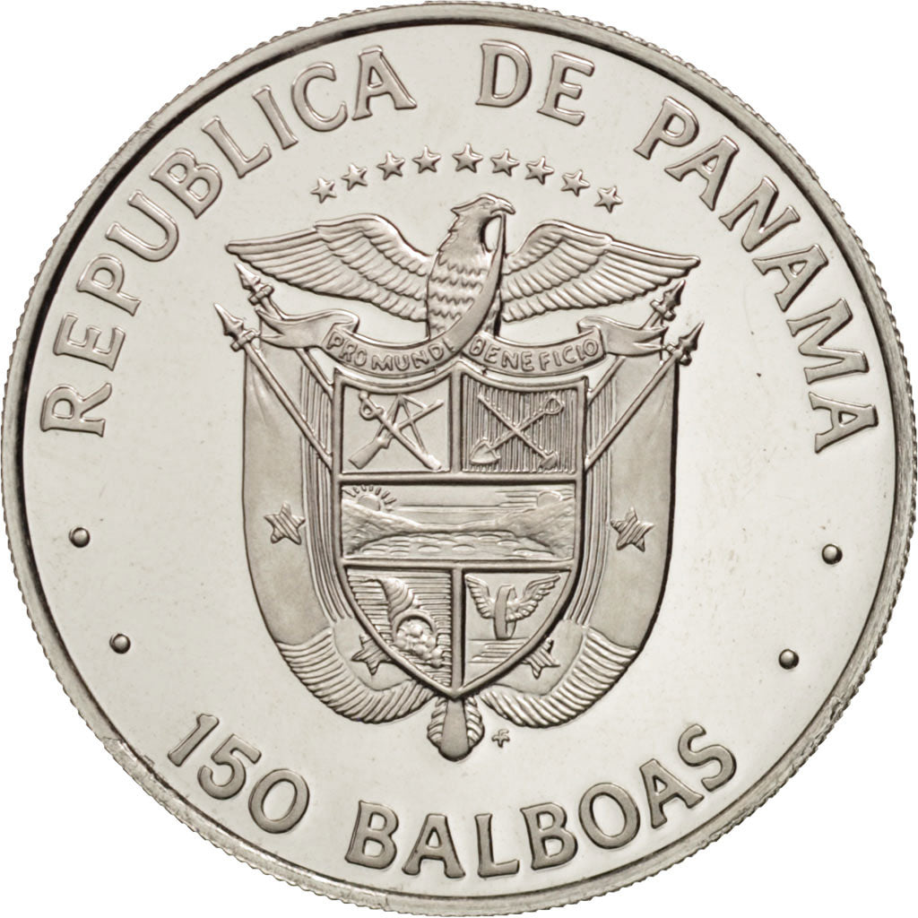 Monnaie, Panama, 150 Balboas, 1976, U.S. Mint, SPL, Platinum, KM:43