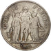 Coin, France, Union et Force, 5 Francs, AN 11, Paris, EF(40-45), Silver