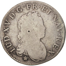 Coin, France, Louis XV, 1/2 Écu Vertugadin, 1/2 ECU, 44 Sols, 1716, Lille