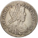 Coin, France, Louis XIV, 1/2 Écu à la mèche longue, 1/2 Ecu, 1647