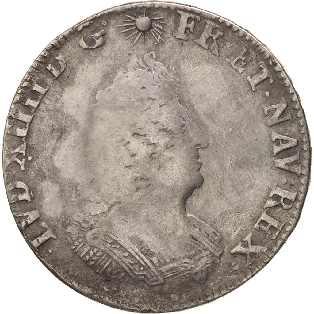Coin, France, Louis XIV, 1/2 Écu de Flandre aux palmes, 1/2 Ecu, 1694, Lille