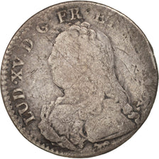 France, Louis XV, 1/10 Écu aux branches d'olivier, 1728, Paris, KM:481.1