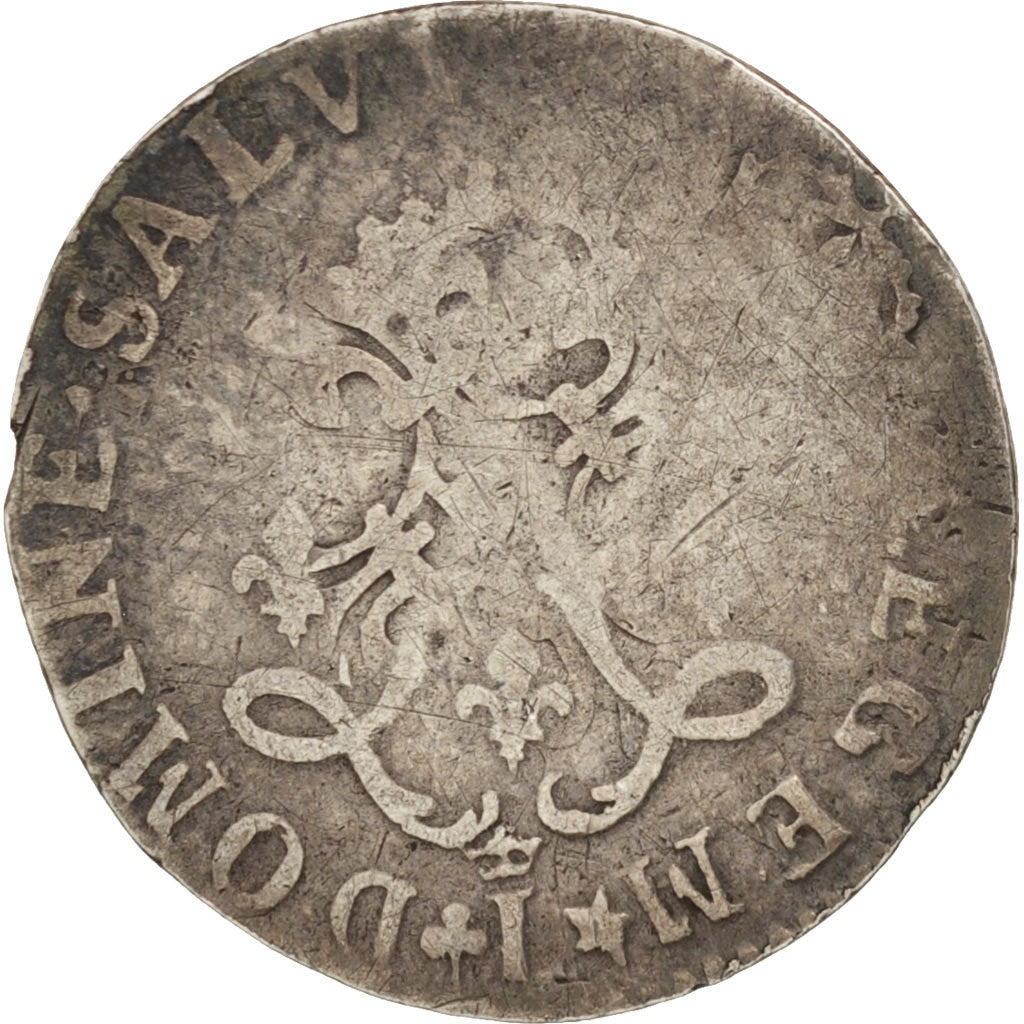 Monnaie, France, Louis XIV, 4 Sols aux 2 L, 4 Sols 2 Deniers, 1693, Lille, B