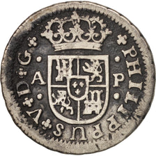 Spain, Philip V, 1/2 Réal, 1736, Seville, VF(30-35), Silver, KM:350.2