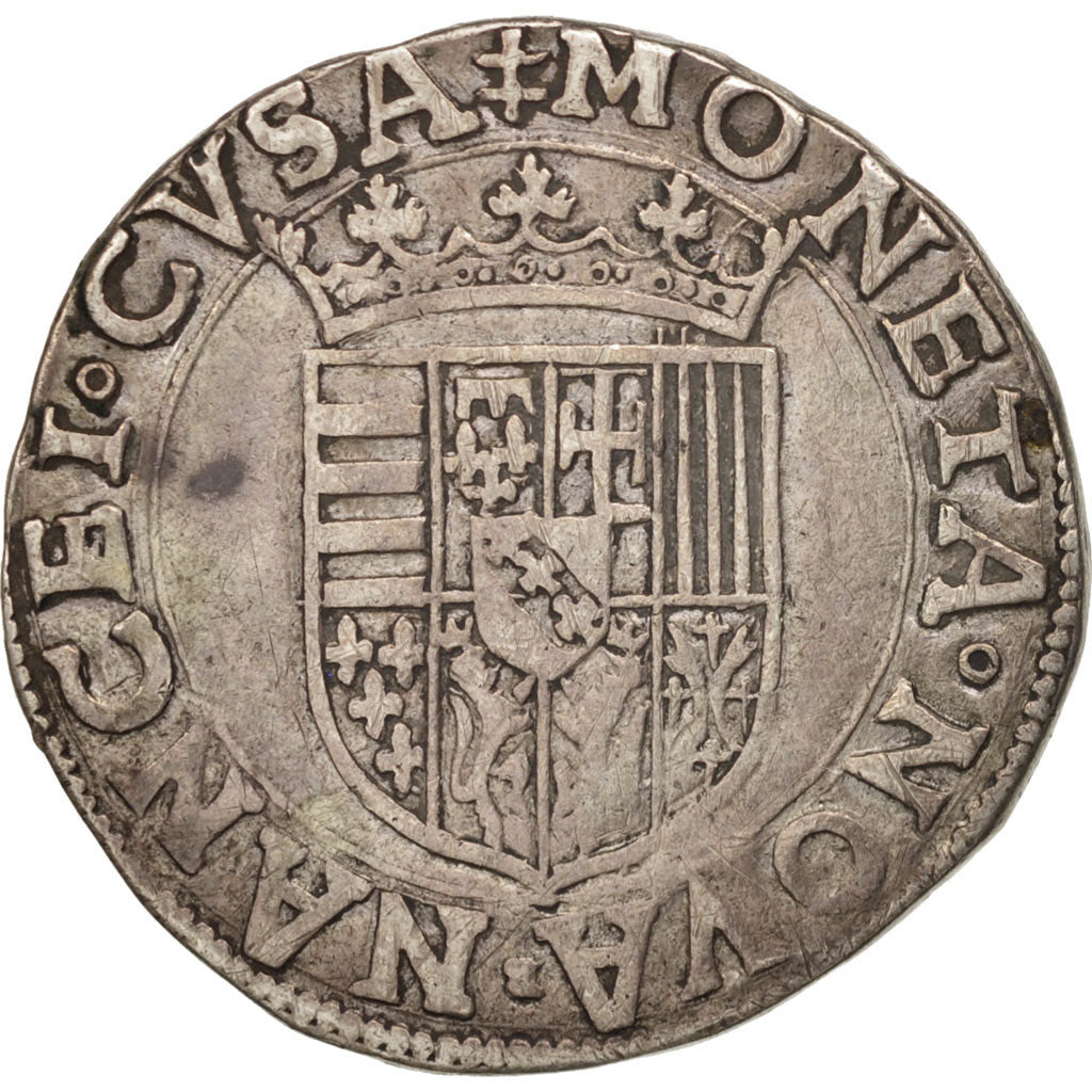Münze, FRENCH STATES, LORRAINE, Charles III, Teston, Undated, Nancy, S+
