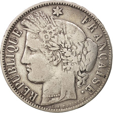 France, Cérès, 5 Francs, 1870, Bordeaux, VF(30-35), Silver, KM:818.2
